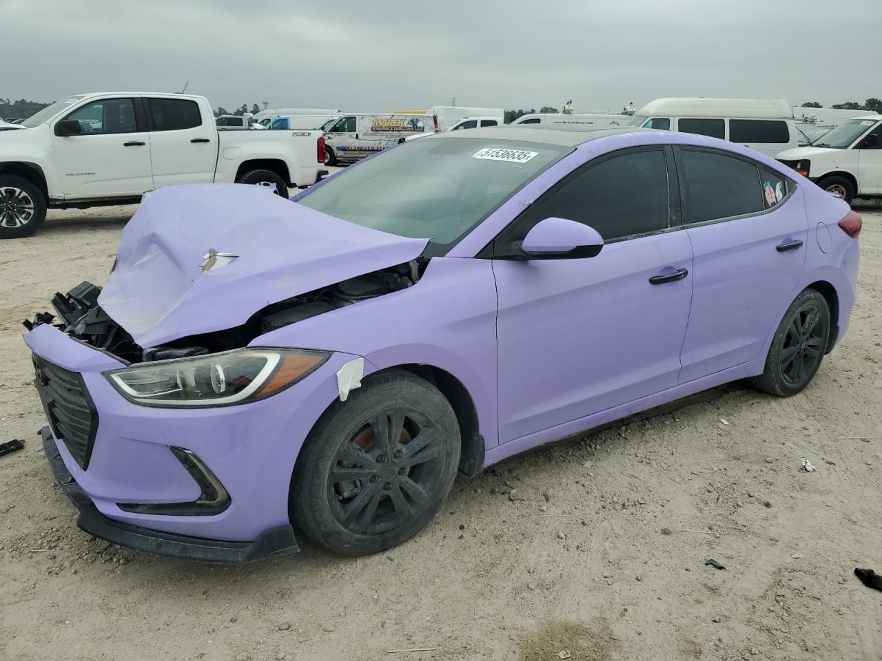 2017 Hyundai Elantra Se იყიდება Houston-ში, TX - Front End