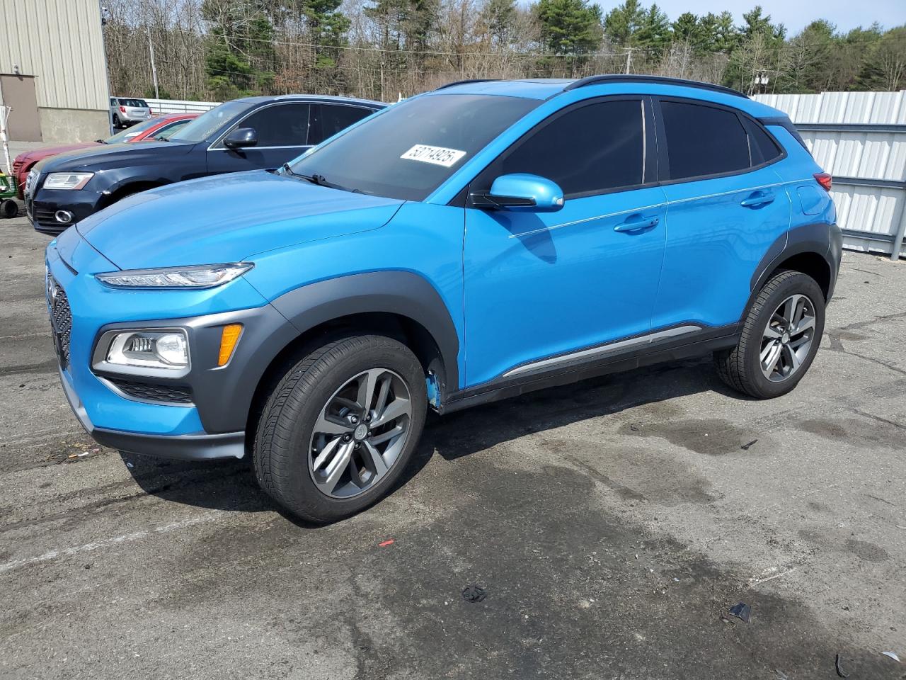 2020 Hyundai Kona Ultimate zu verkaufen in Exeter, RI - Burn - Engine