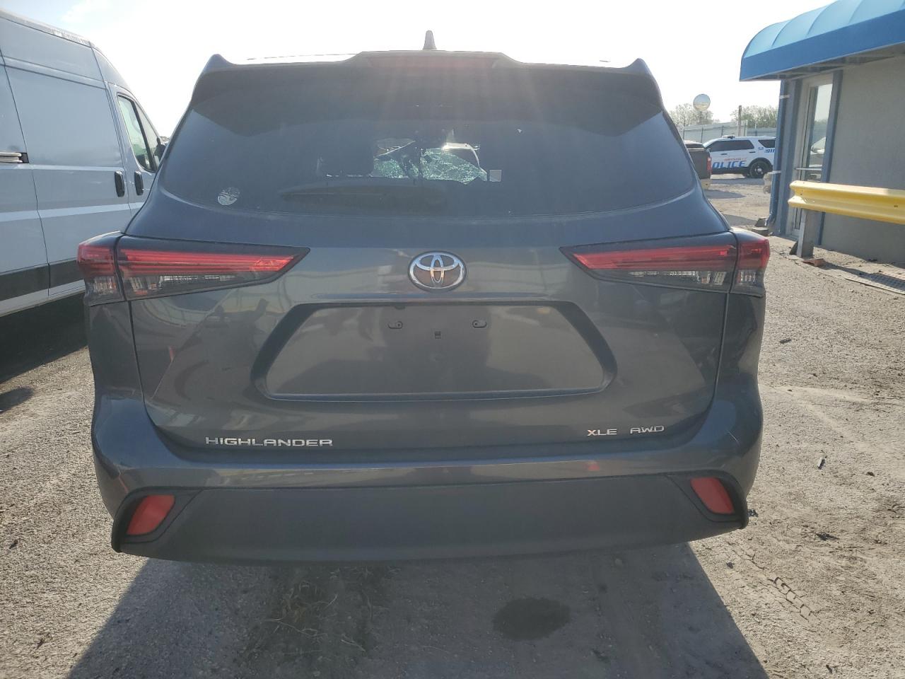 2021 Toyota Highlander Xle VIN: 5TDGZRBH8MS548567 Lot: 53362795