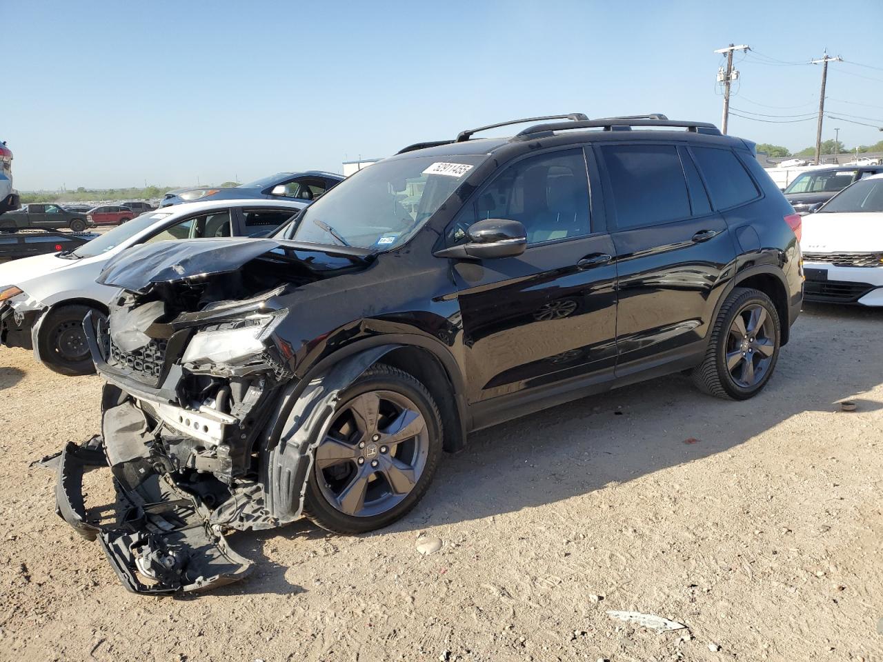 2019 Honda Passport Touring იყიდება San Antonio-ში, TX - Front End