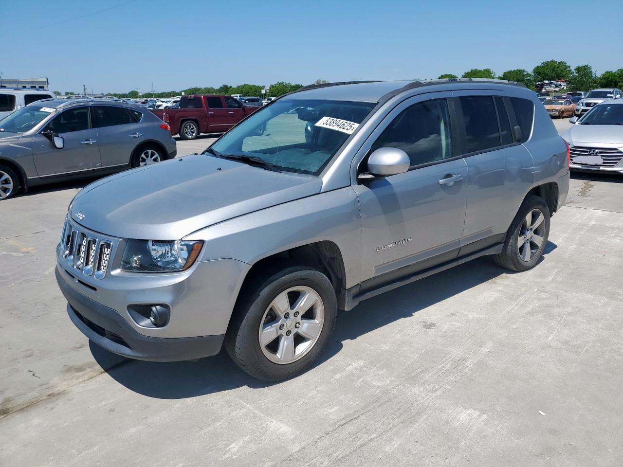 2017 Jeep Compass Latitude zu verkaufen in Grand Prairie, TX - Front End