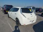 2017 NISSAN LEAF BLACK for sale at Copart CHESTER