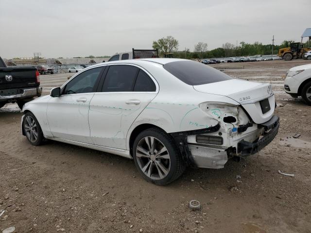  MERCEDES-BENZ C-CLASS 2015 Білий