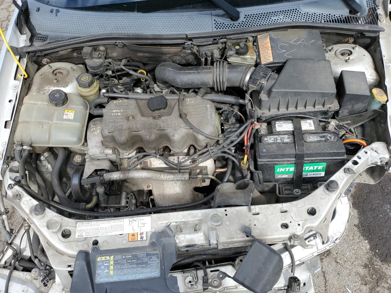 2004 Ford Focus Lx VIN: 1FAFP33PX4W132594 Lot: 65552465