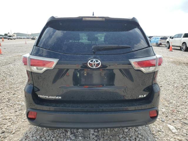  TOYOTA HIGHLANDER 2016 Черный