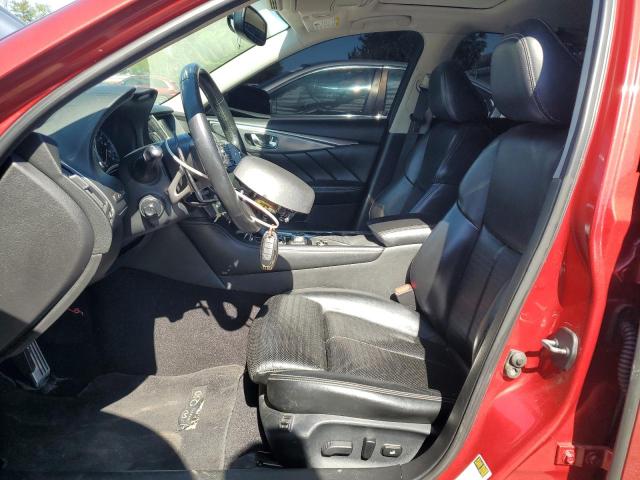 Седаны INFINITI Q50 2016 Бордовый