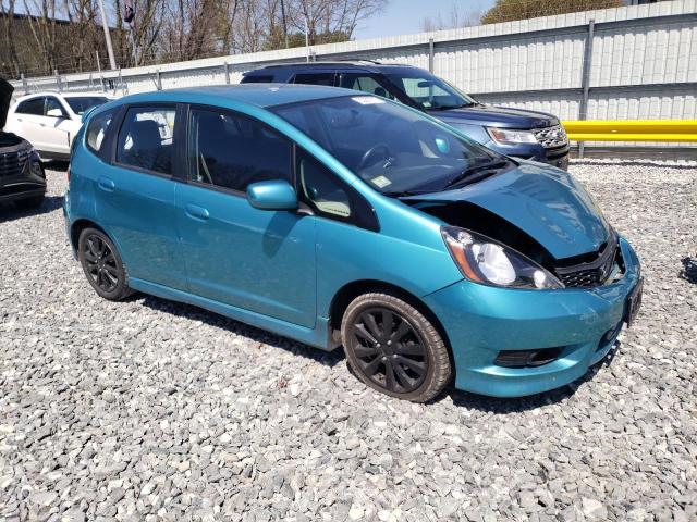  HONDA FIT 2013 Бирюзовый