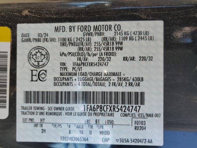 2024 FORD MUSTANG GT