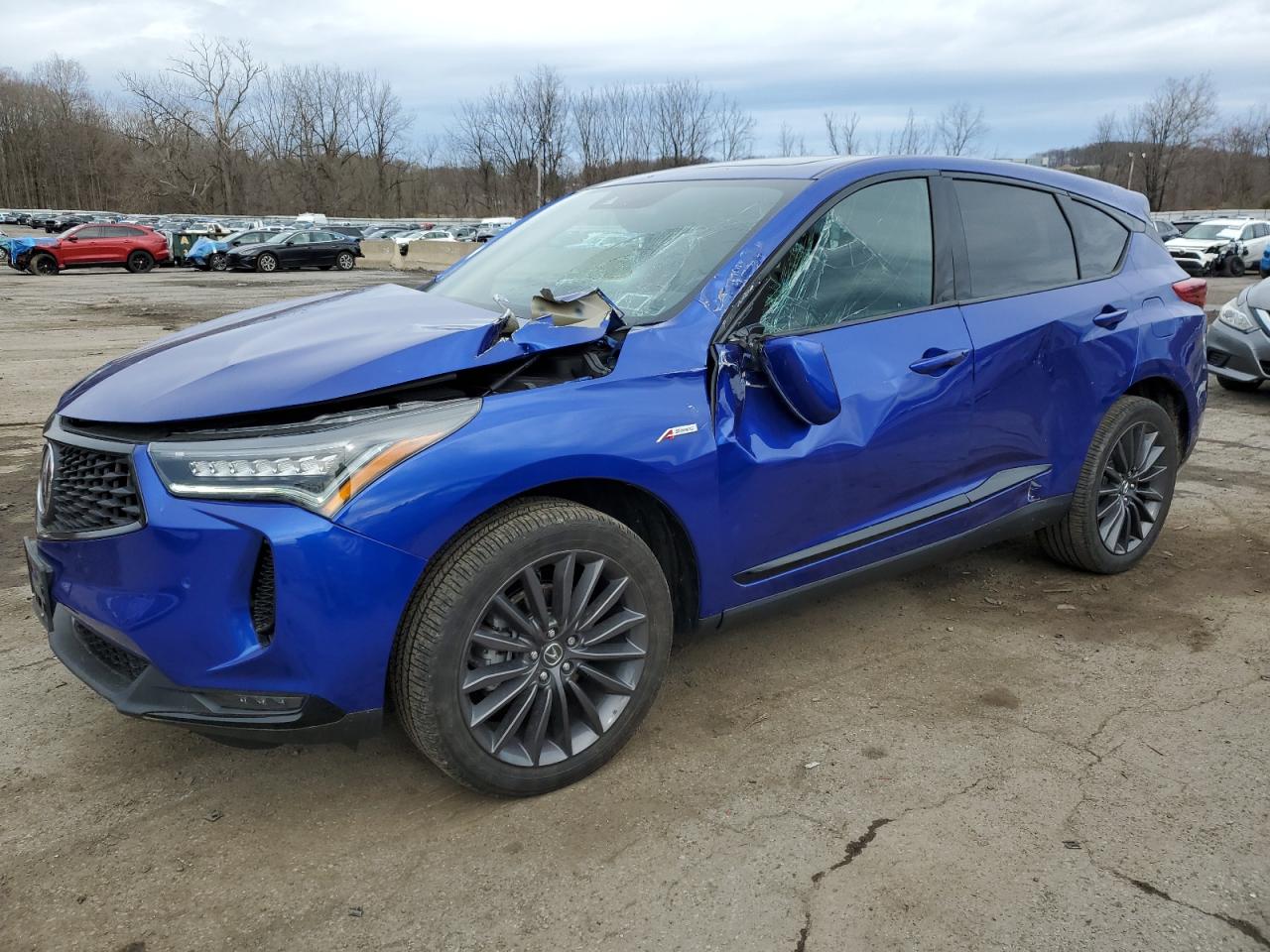 2022 Acura Rdx A-Spec Advance продається в Marlboro, NY - Front End