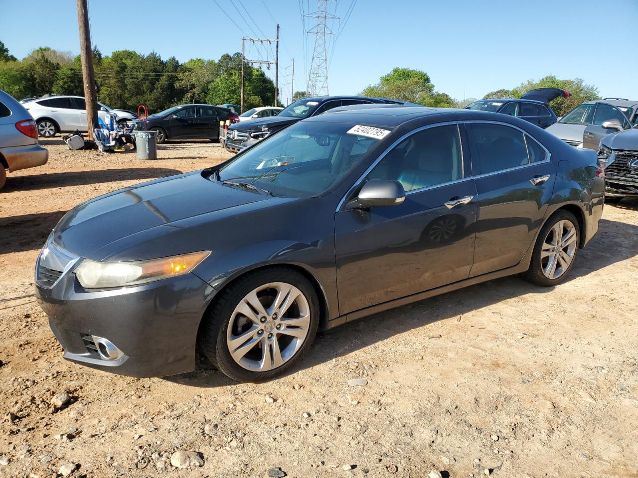 2012 Acura Tsx Tech for Sale in China Grove, NC - Side
