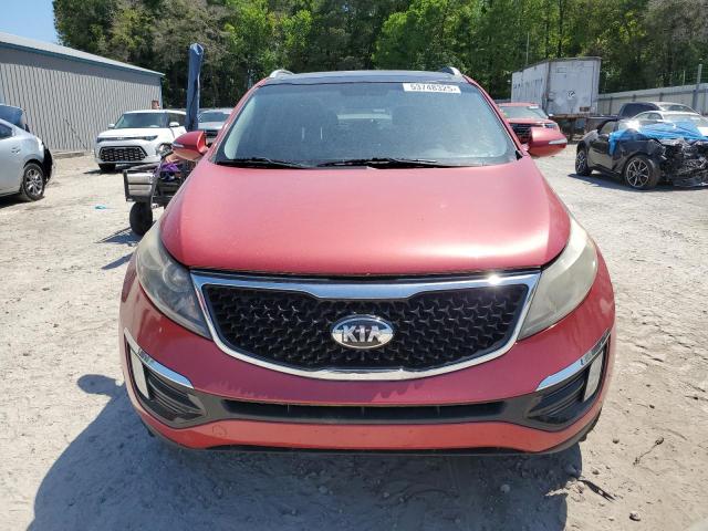Parquets KIA SPORTAGE 2014 Czerwony
