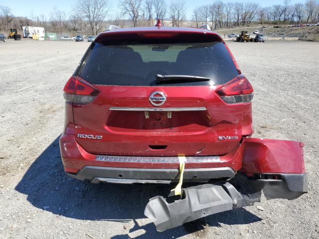  NISSAN ROGUE 2020 Czerwony