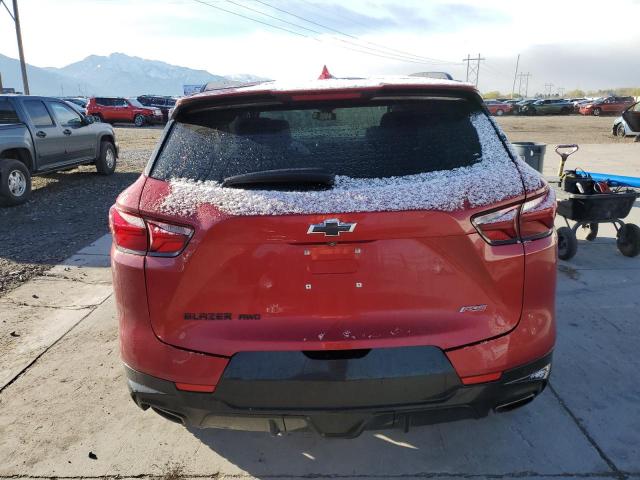  CHEVROLET BLAZER 2021 Czerwony