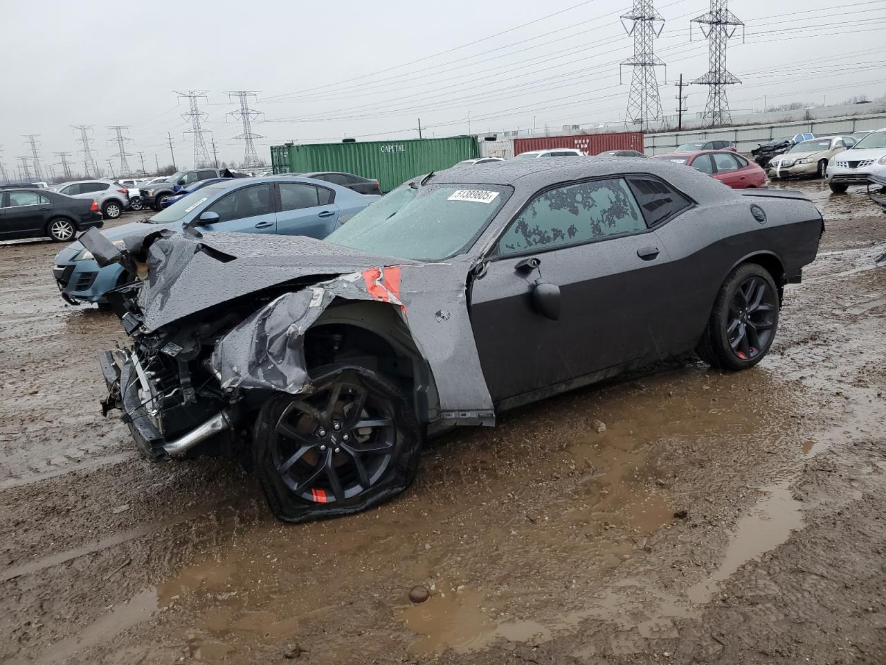 2023 Dodge Challenger Sxt na sprzedaż w Elgin, IL - All Over