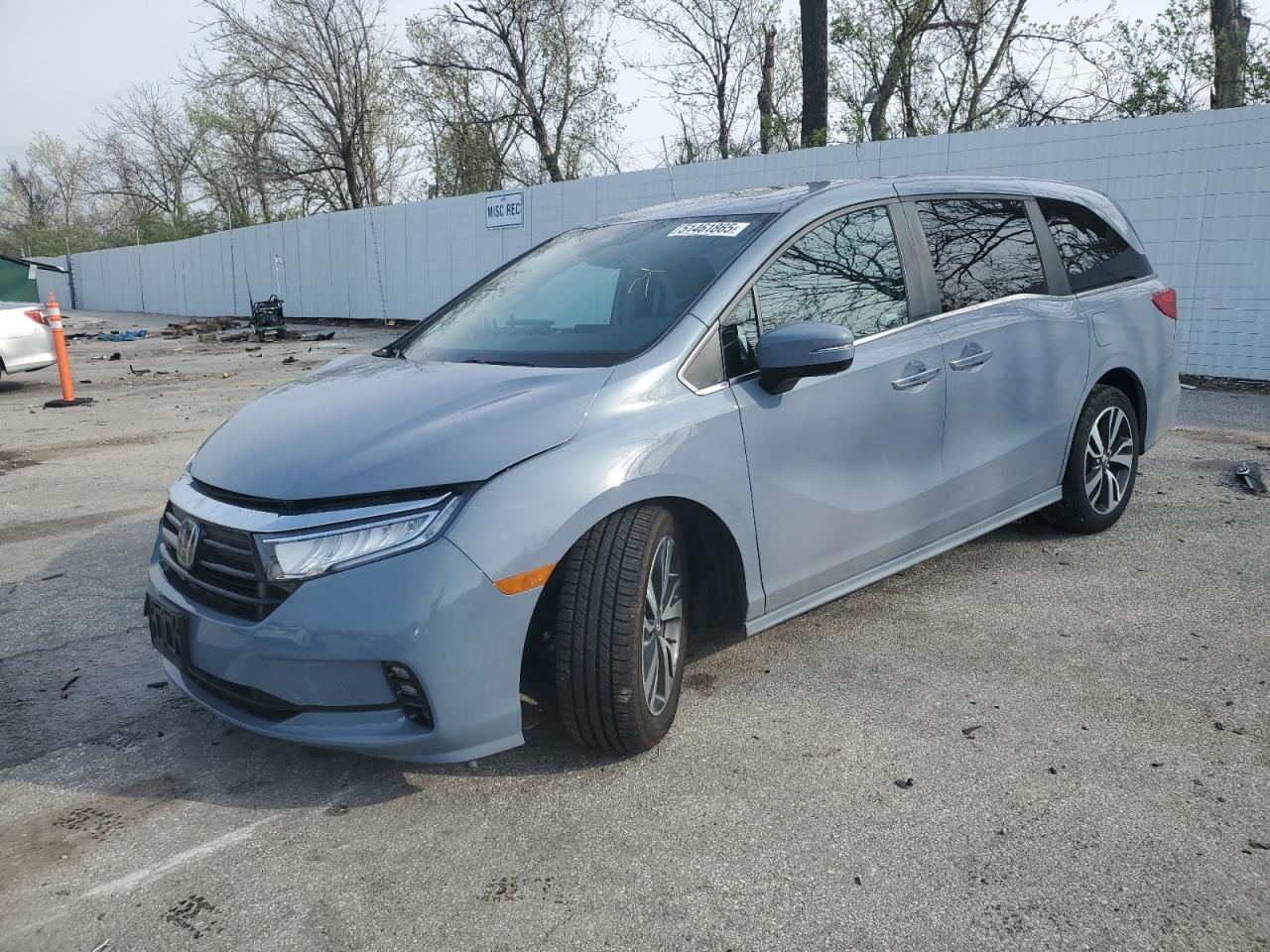 2023 Honda Odyssey Touring на продаже в Bridgeton, MO - Front End