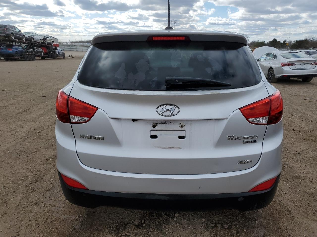 2013 Hyundai Tucson Gls VIN: KM8JUCACXDU716823 Lot: 53353485