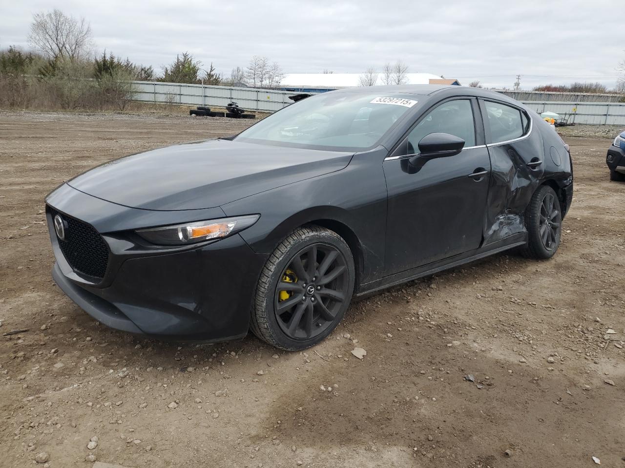 2019 Mazda 3 Preferred იყიდება Columbia Station-ში, OH - Rear End