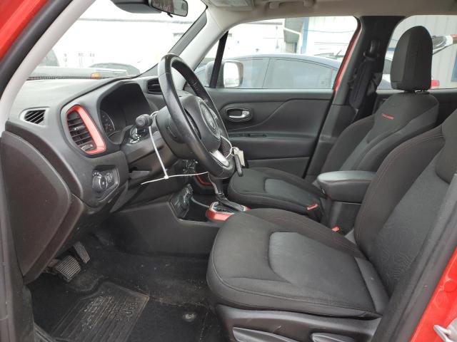  JEEP RENEGADE 2018 Красный