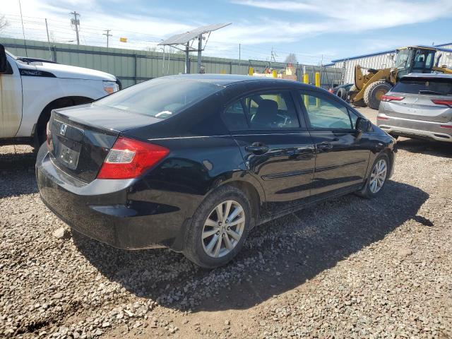  HONDA CIVIC 2012 Чорний