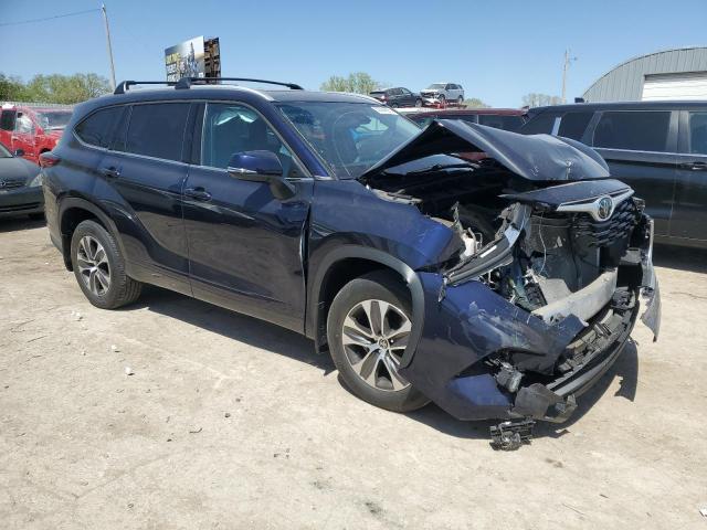  TOYOTA HIGHLANDER 2022 Granatowy