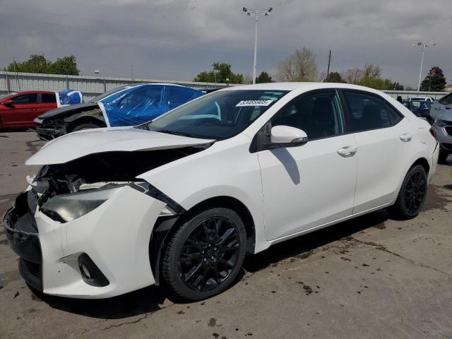 TOYOTA COROLLA 2016 Белый