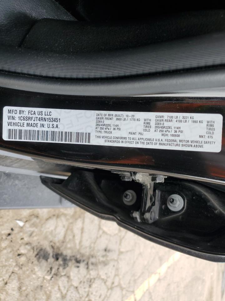 1C6SRFJT4RN153451 2024 Ram 1500 Laramie