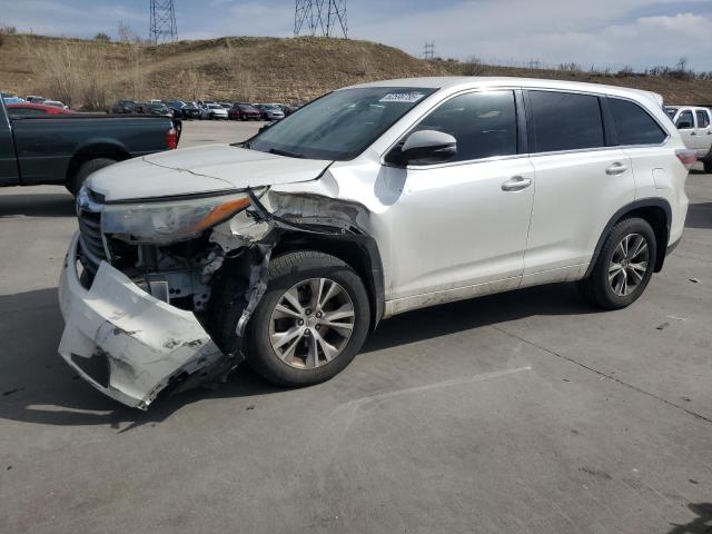  TOYOTA HIGHLANDER 2015 Biały