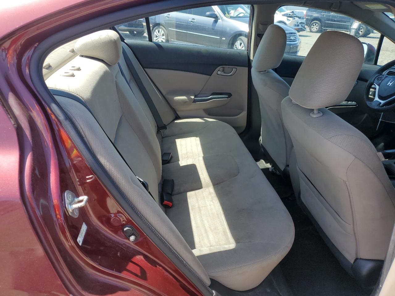 2013 Honda Civic Lx VIN: 2HGFB2F59DH526908 Lot: 51811575