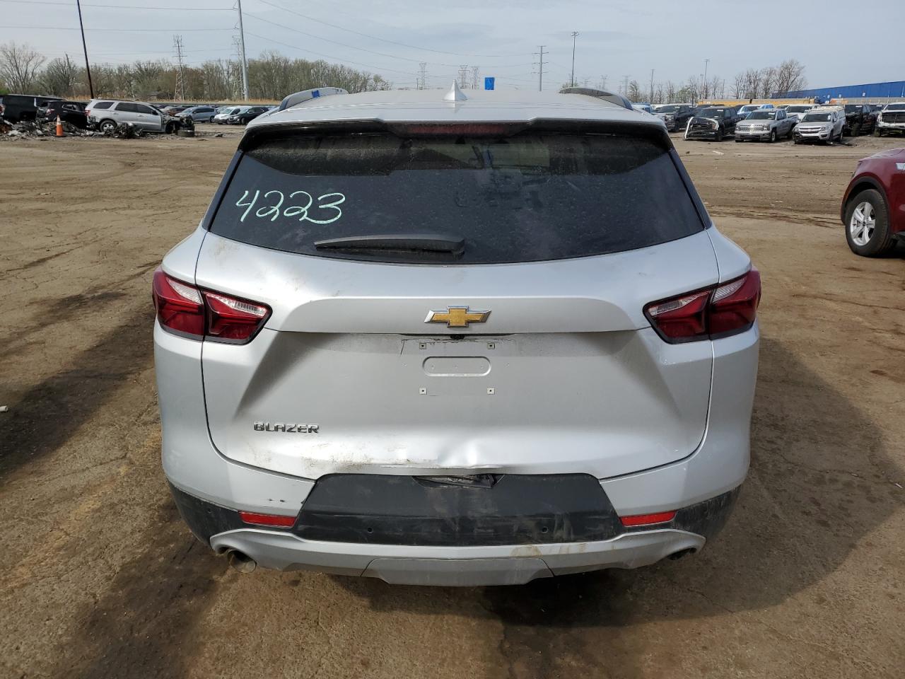 2021 Chevrolet Blazer 2Lt VIN: 3GNKBCRS1MS564223 Lot: 53252065