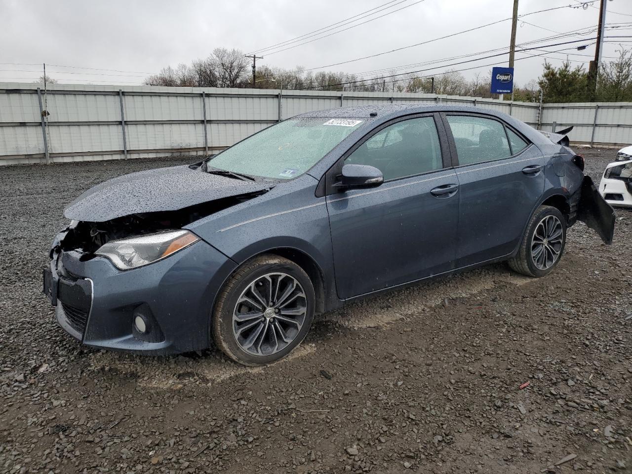 2015 Toyota Corolla L продається в Hillsborough, NJ - Rear End