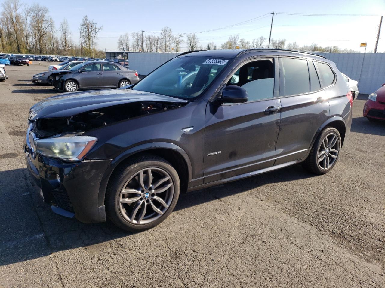 2015 Bmw X3 Xdrive28I იყიდება Portland-ში, OR - All Over