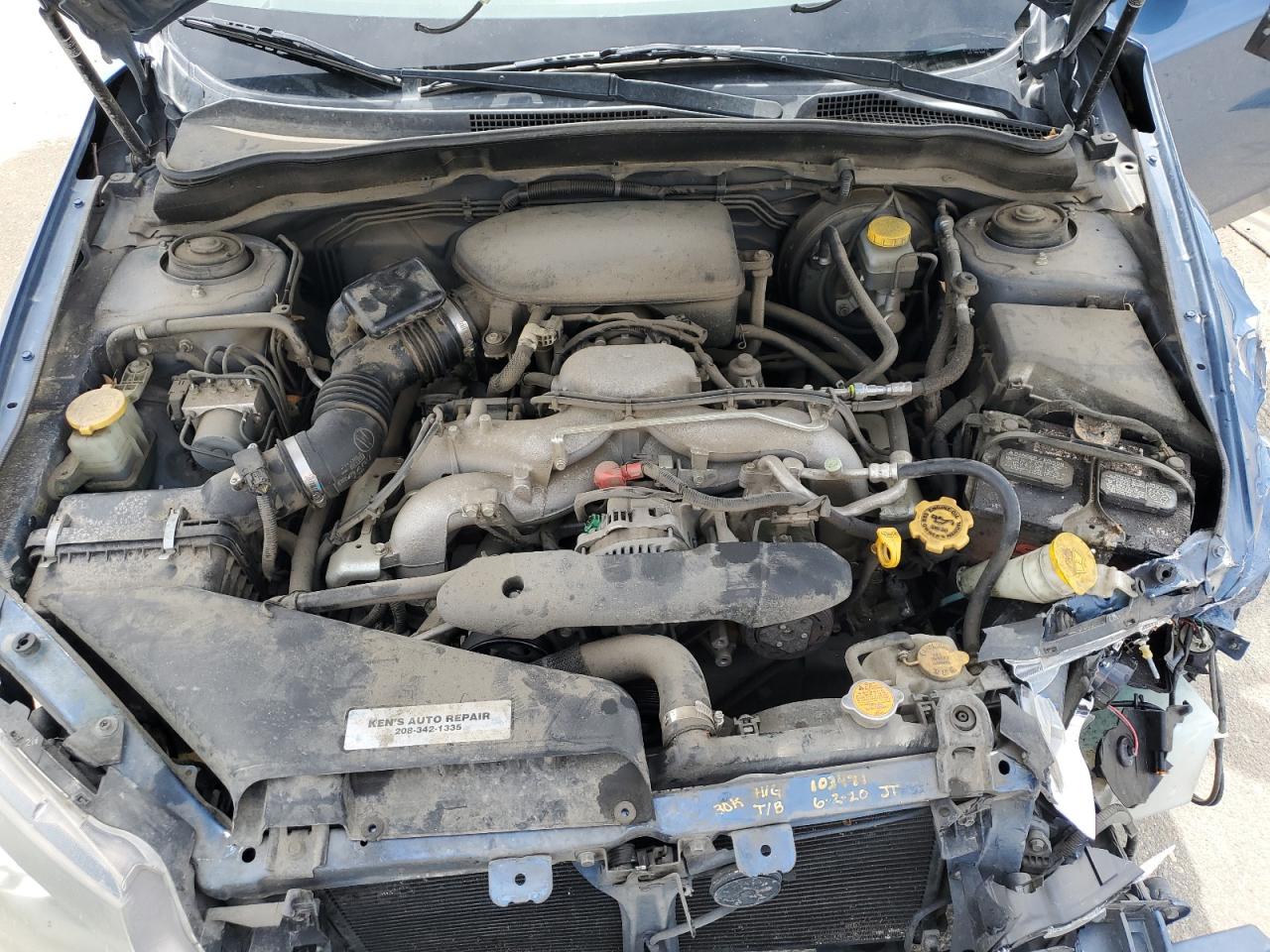 2008 Subaru Impreza 2.5I VIN: JF1GH61638H821559 Lot: 53659765