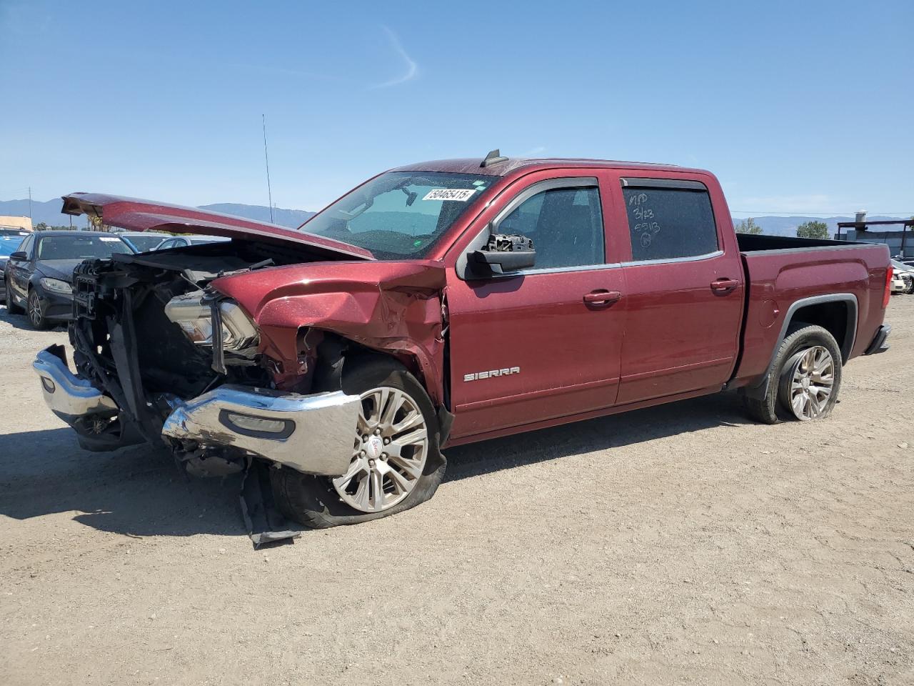 2016 Gmc Sierra C1500 Sle zu verkaufen in Colton, CA - Front End