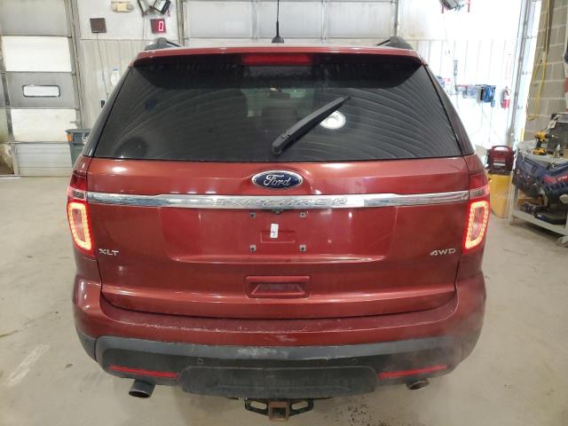  FORD EXPLORER 2014 Czerwony
