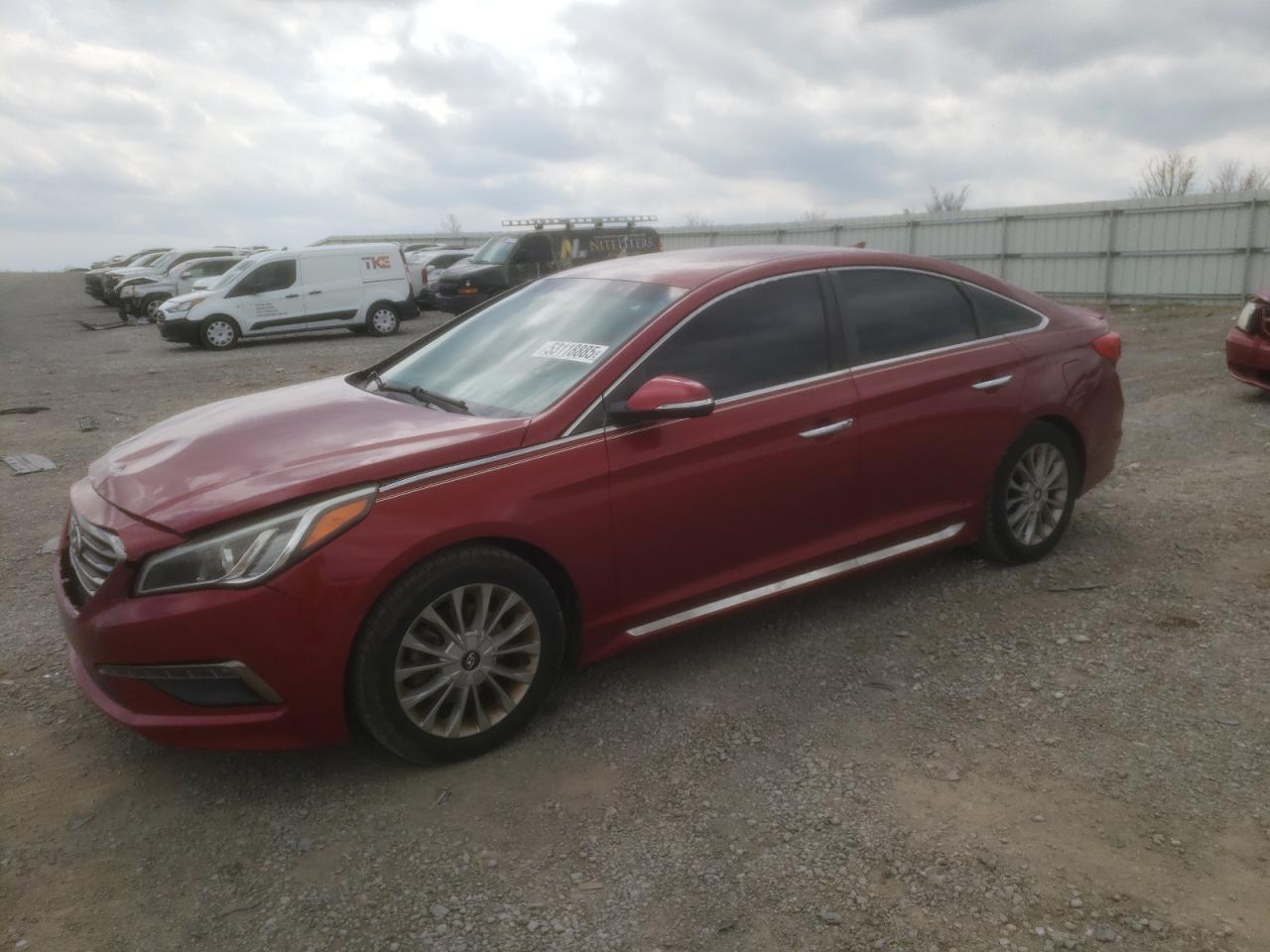 2015 Hyundai Sonata Sport zu verkaufen in Earlington, KY - Hail