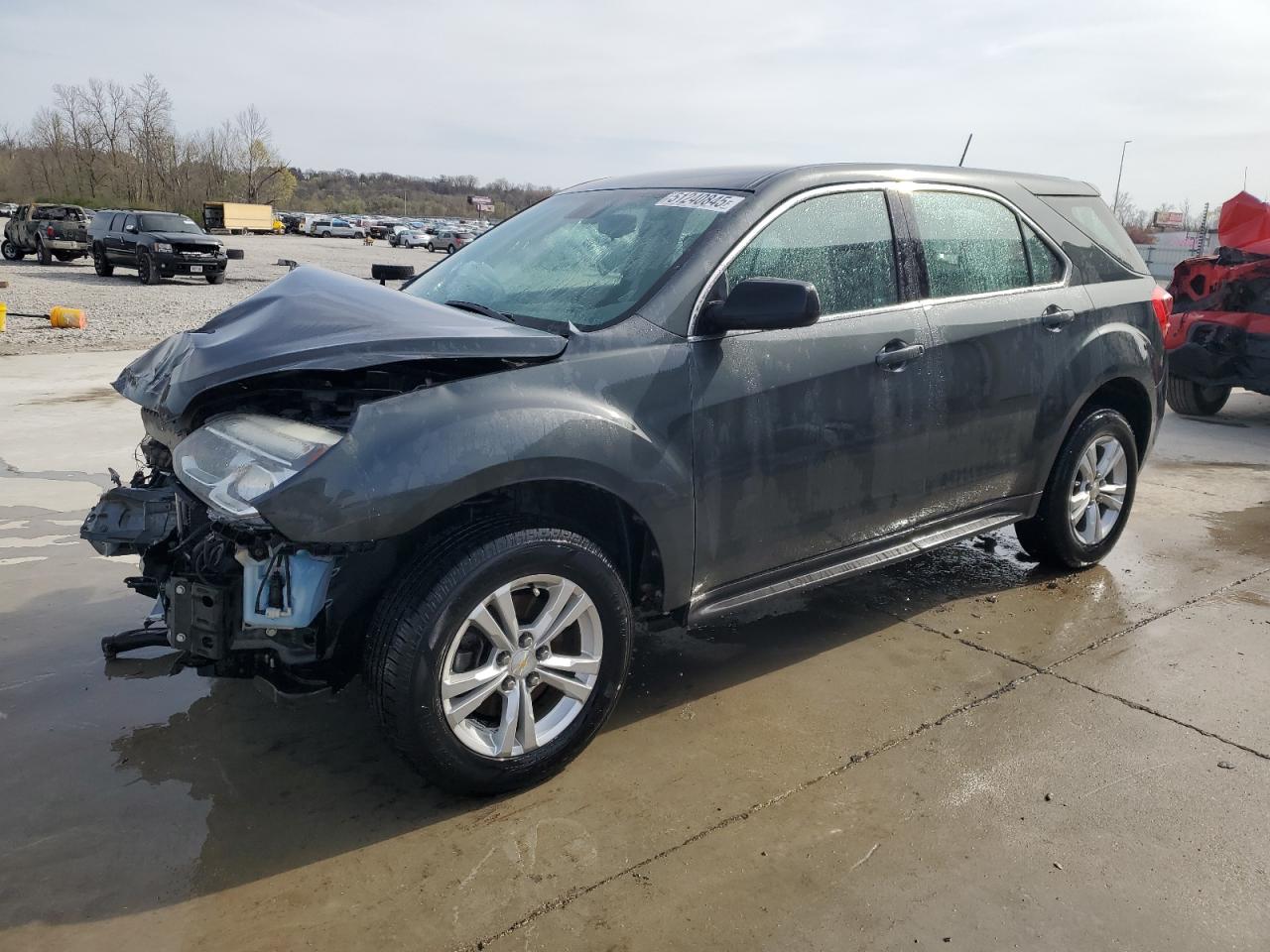 2017 Chevrolet Equinox Ls на продаже в Cahokia Heights, IL - Front End