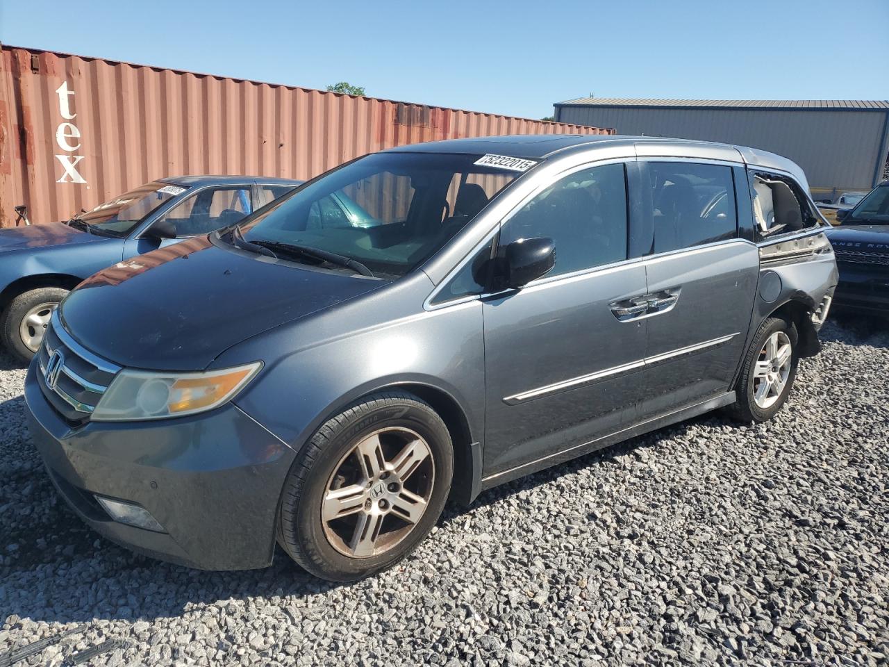 2012 Honda Odyssey Touring на продаже в Hueytown, AL - Side