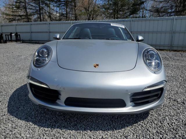 Купе PORSCHE 911 2015 Серебристый