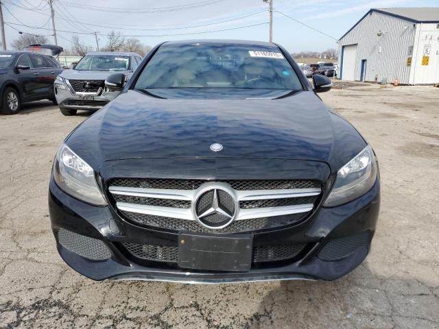 Седани MERCEDES-BENZ C-CLASS 2015 Чорний