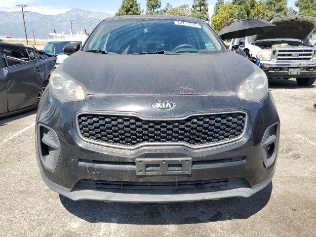  KIA SPORTAGE 2018 Чорний