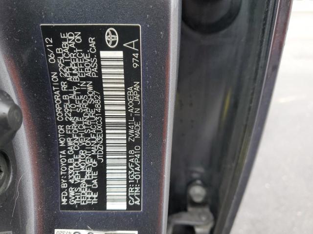 2012 TOYOTA PRIUS V 