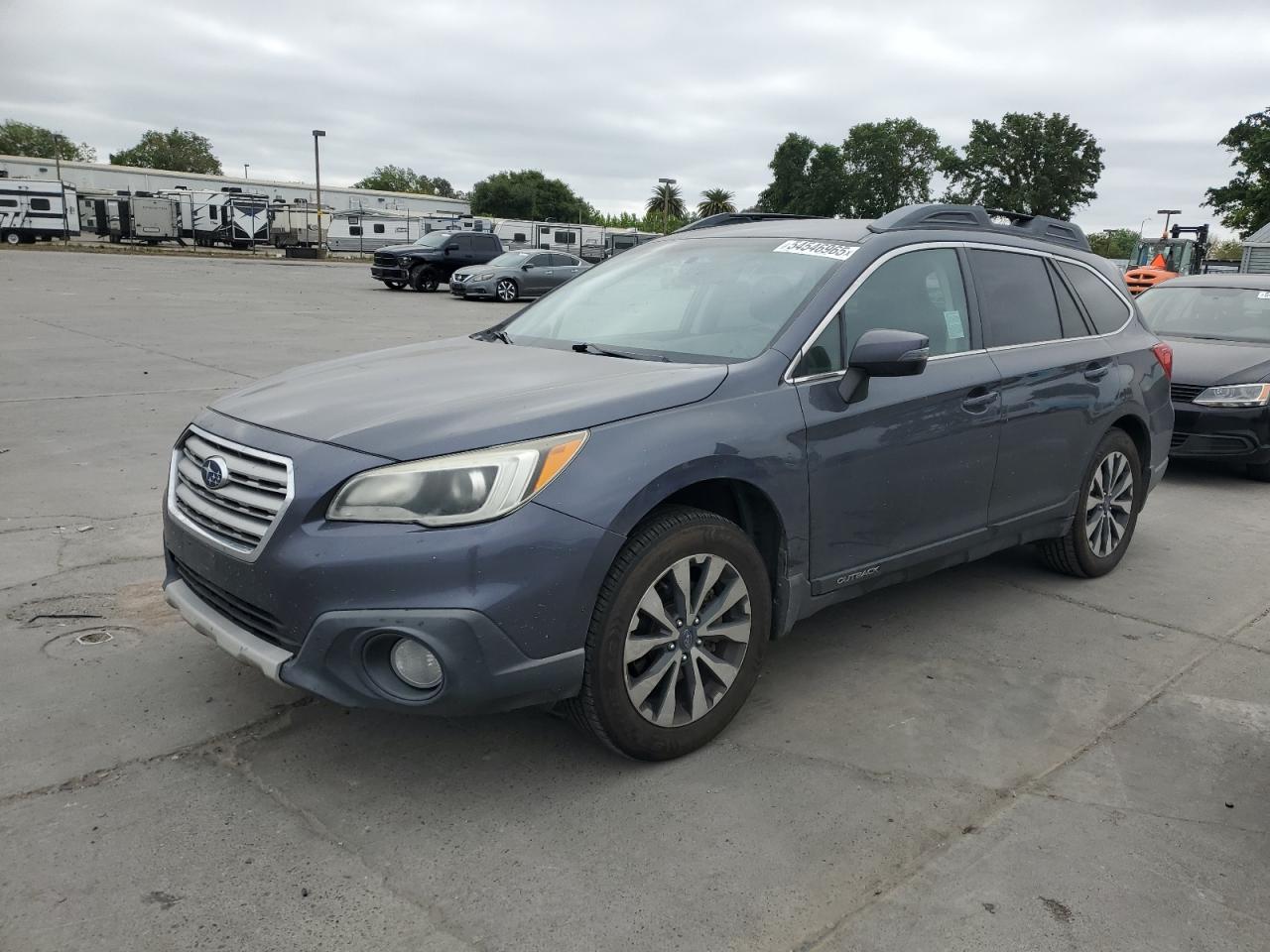 2015 Subaru Outback 2.5I Limited იყიდება Sacramento-ში, CA - All Over