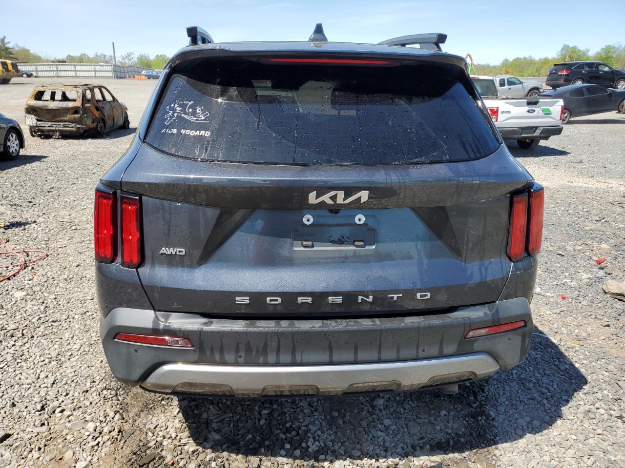 2022 Kia Sorento Sx VIN: 5XYRKDLF9NG096687 Lot: 54301415