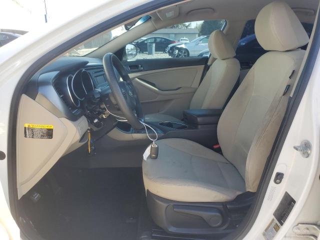  KIA OPTIMA 2015 White