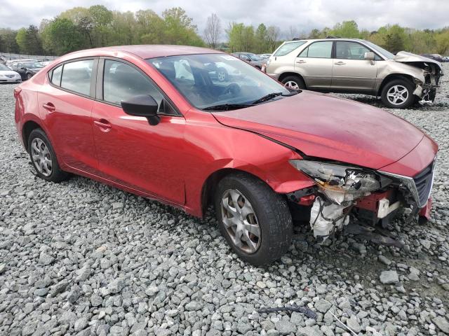  MAZDA 3 2015 Красный