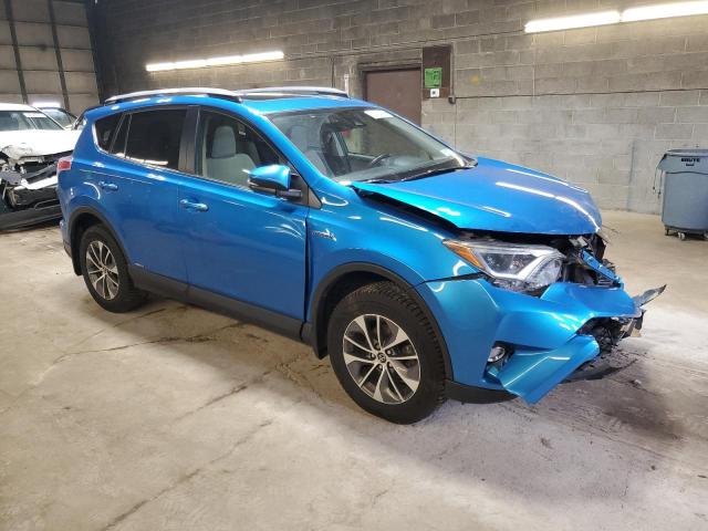  TOYOTA RAV4 2018 Синий