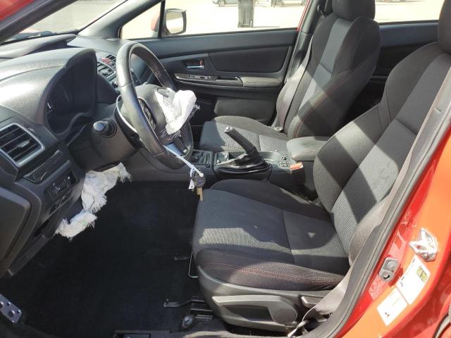  SUBARU WRX 2019 Czerwony