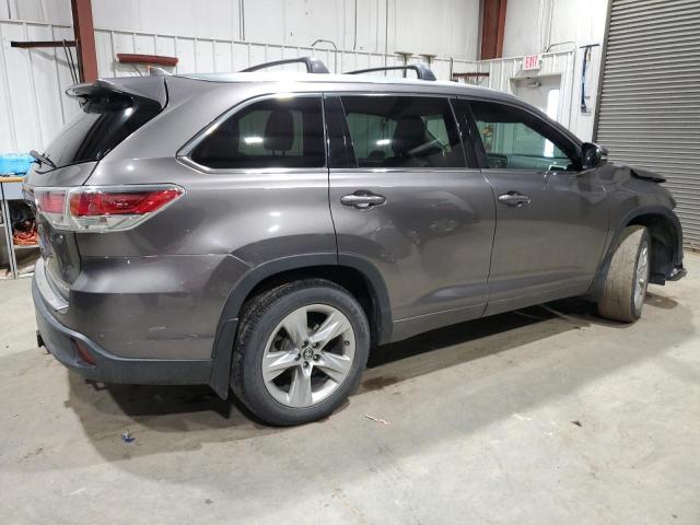  TOYOTA HIGHLANDER 2016 Серый