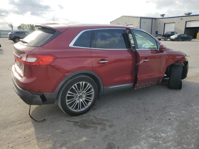  LINCOLN MKX 2016 Burgundy