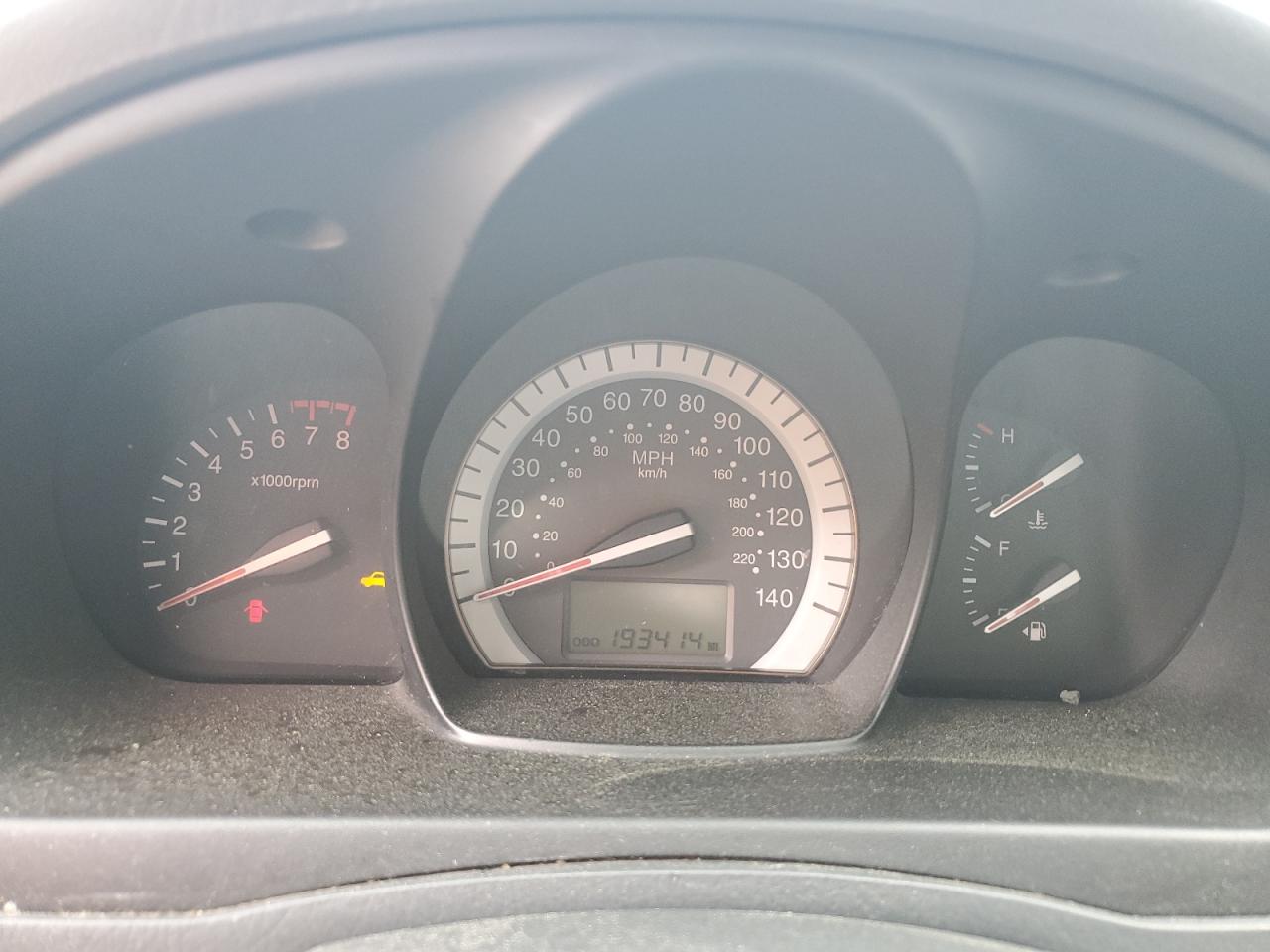 2007 Kia Spectra Ex VIN: KNAFE121075382631 Lot: 54678765